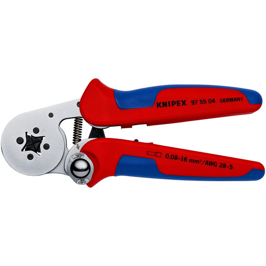 Knipex 97 55 04 - Self-adjusting pliers for crimping hollow ferrules