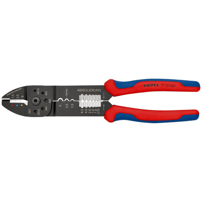 Knipex 9732240 - Alicate para entallar terminales 240 mm - Ferrotecnia
