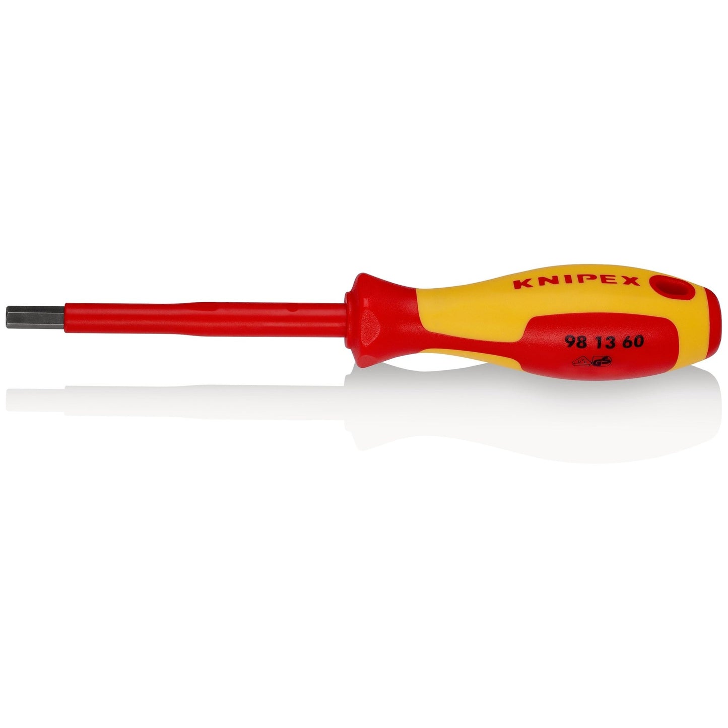 Knipex 98 13 60 - Destornillador para tornillos de hexágono interior