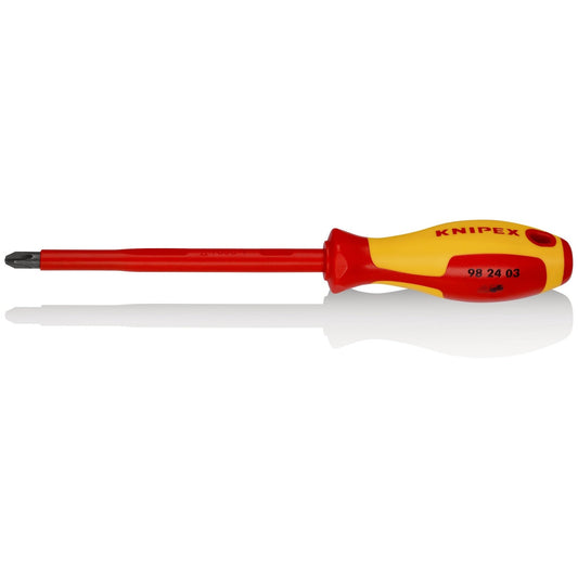 Knipex 98 24 03 - Destornillador para tornillos cruciformes - Ferrotecnia
