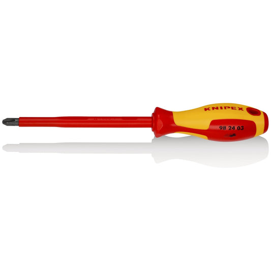 Knipex 98 24 03 - Destornillador para tornillos cruciformes