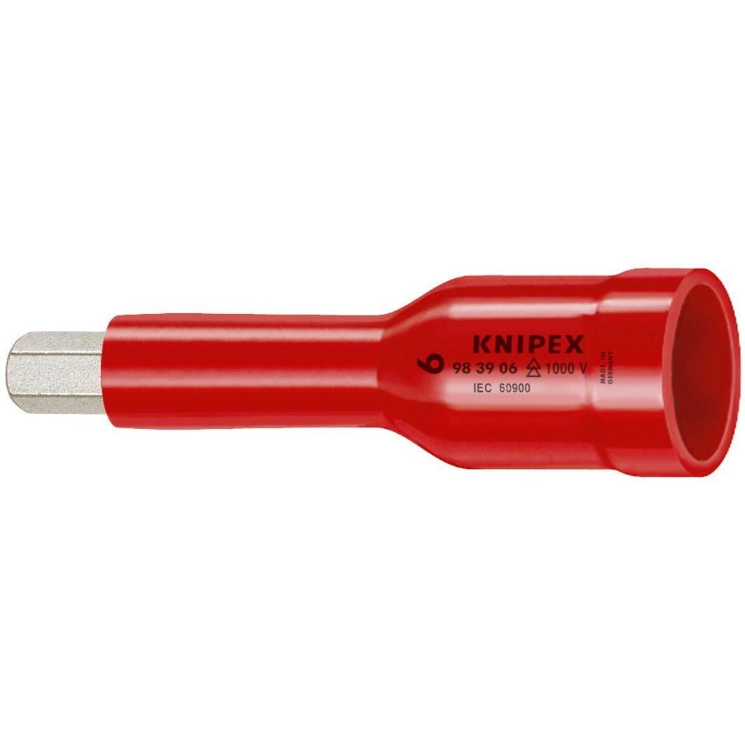 Knipex 98 39 06 - Vasos hexagonales, para tornillos con hexágono interior - Ferrotecnia