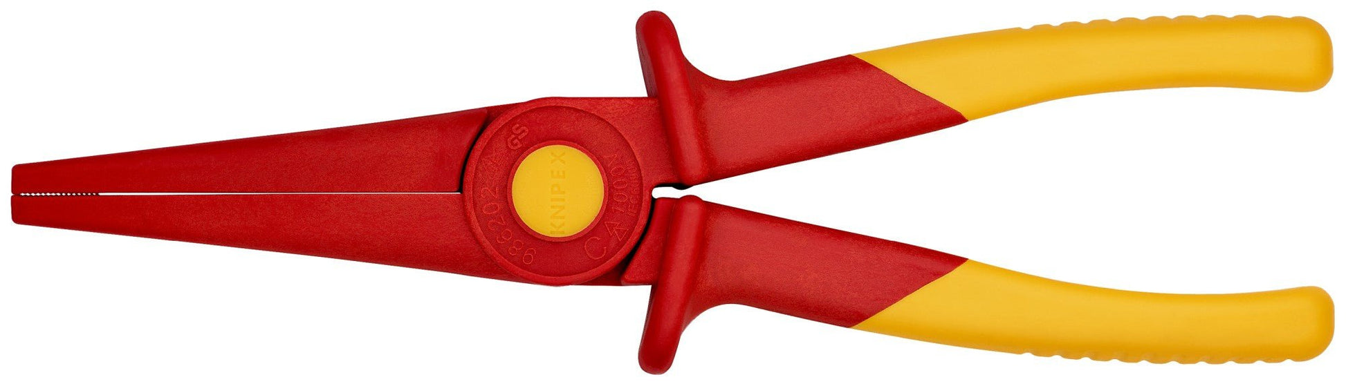 Knipex 98 62 02 - Alicate de montaje aislado VDE Knipex 220 mm. íntegramente en plástico - Ferrotecnia