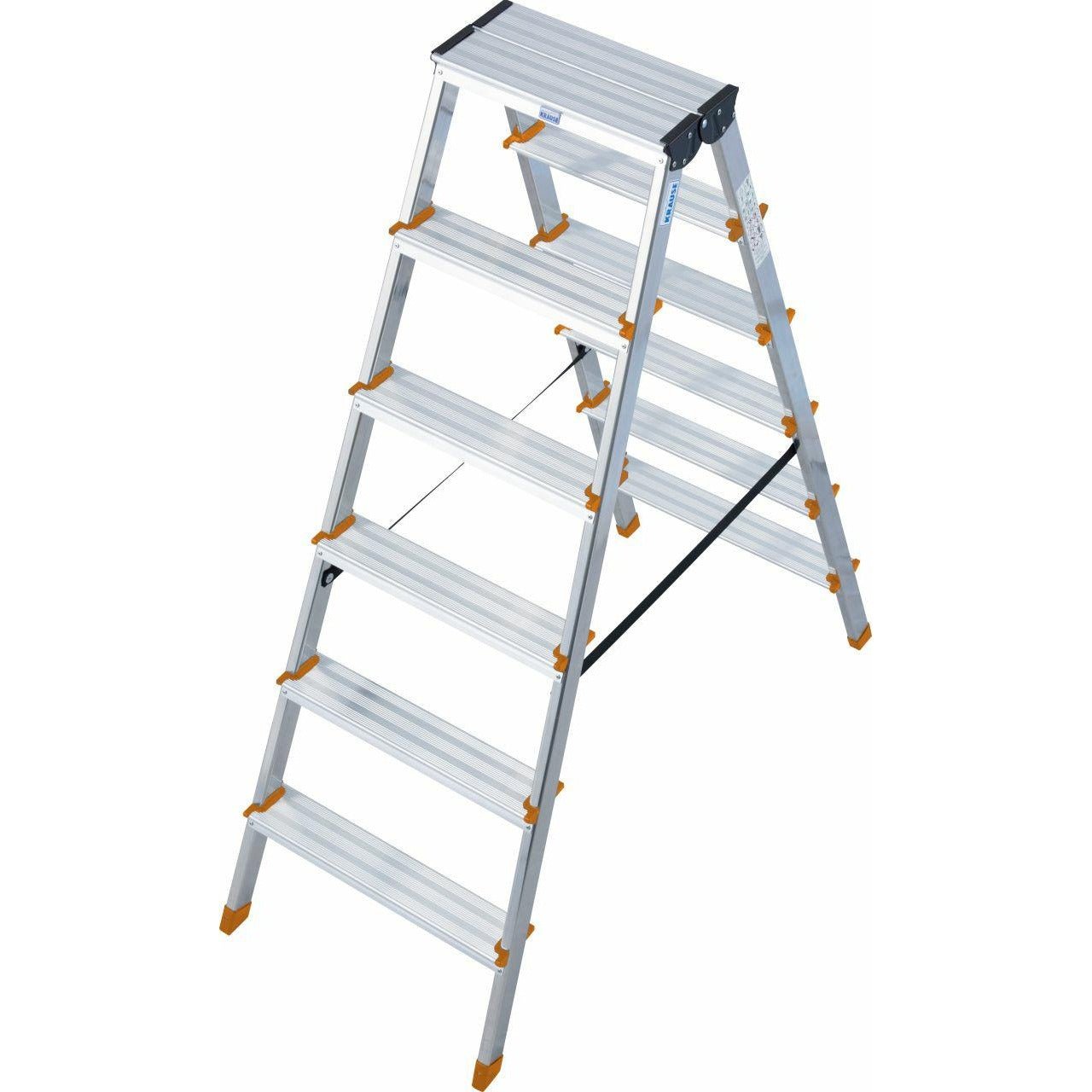 Krause 120441 - Escalera de tijera de doble acceso Dopplo, 8 peldaños - Ferrotecnia