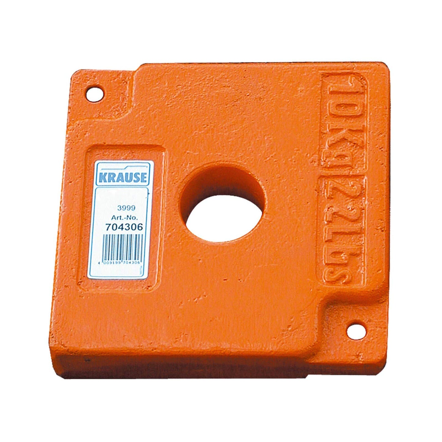 Krause 704306 - Contrapeso de lastre ClimTec, 10 kg