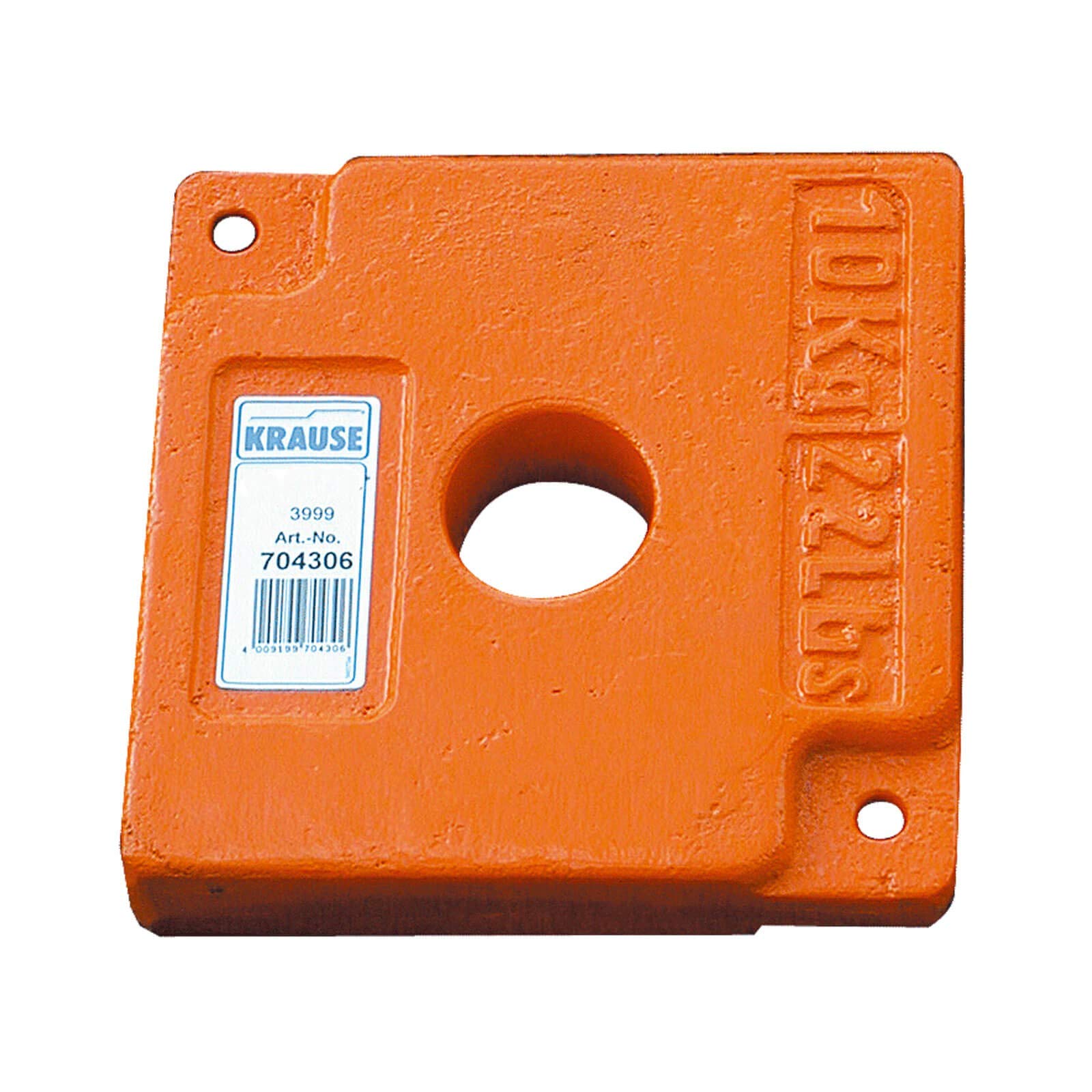 Krause 704306 - Contrapeso de lastre ClimTec, 10 kg