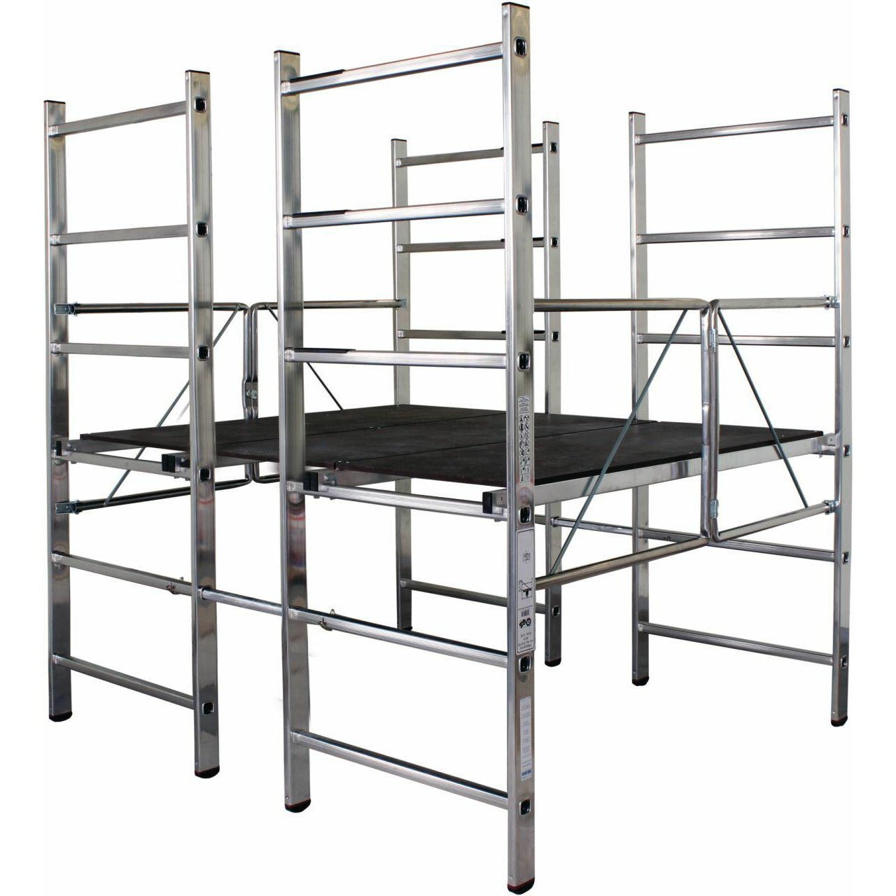 Krause 916228 - Andamio plegable doble Corda, altura de trabajo 2,80 m - Ferrotecnia