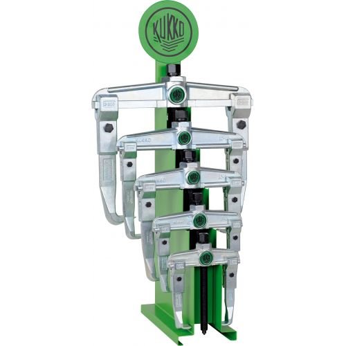 Kukko - 20 - ST - Juego de 5 extractores de rodamientos en caballete expositor - Ferrotecnia