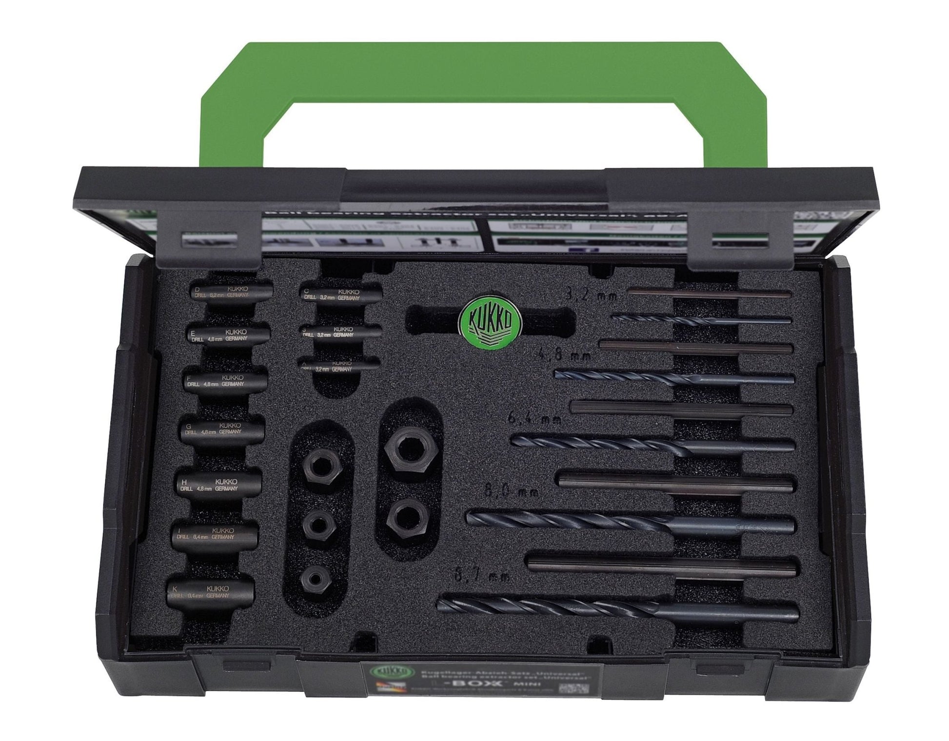 Kukko 49 - U - B - Juego de extractor de rodamientos de espárragos (Roscas M5 a M16) - Ferrotecnia