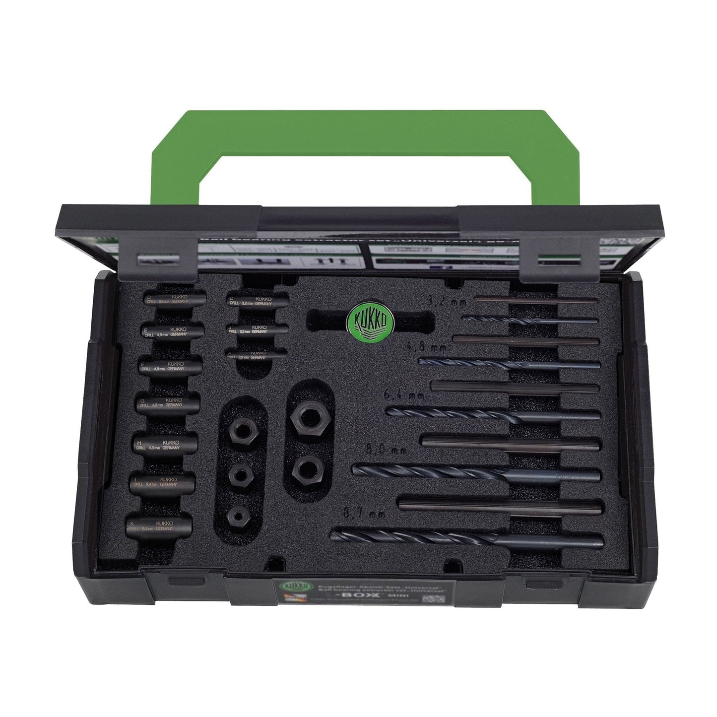 Kukko 49-U-B - Juego de extractor de rodamientos de espárragos (Roscas M5 a M16)