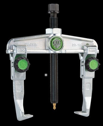 Kukko - Extractor exterior de 2 patas con regulación rápida con moletas de goma - Ferrotecnia