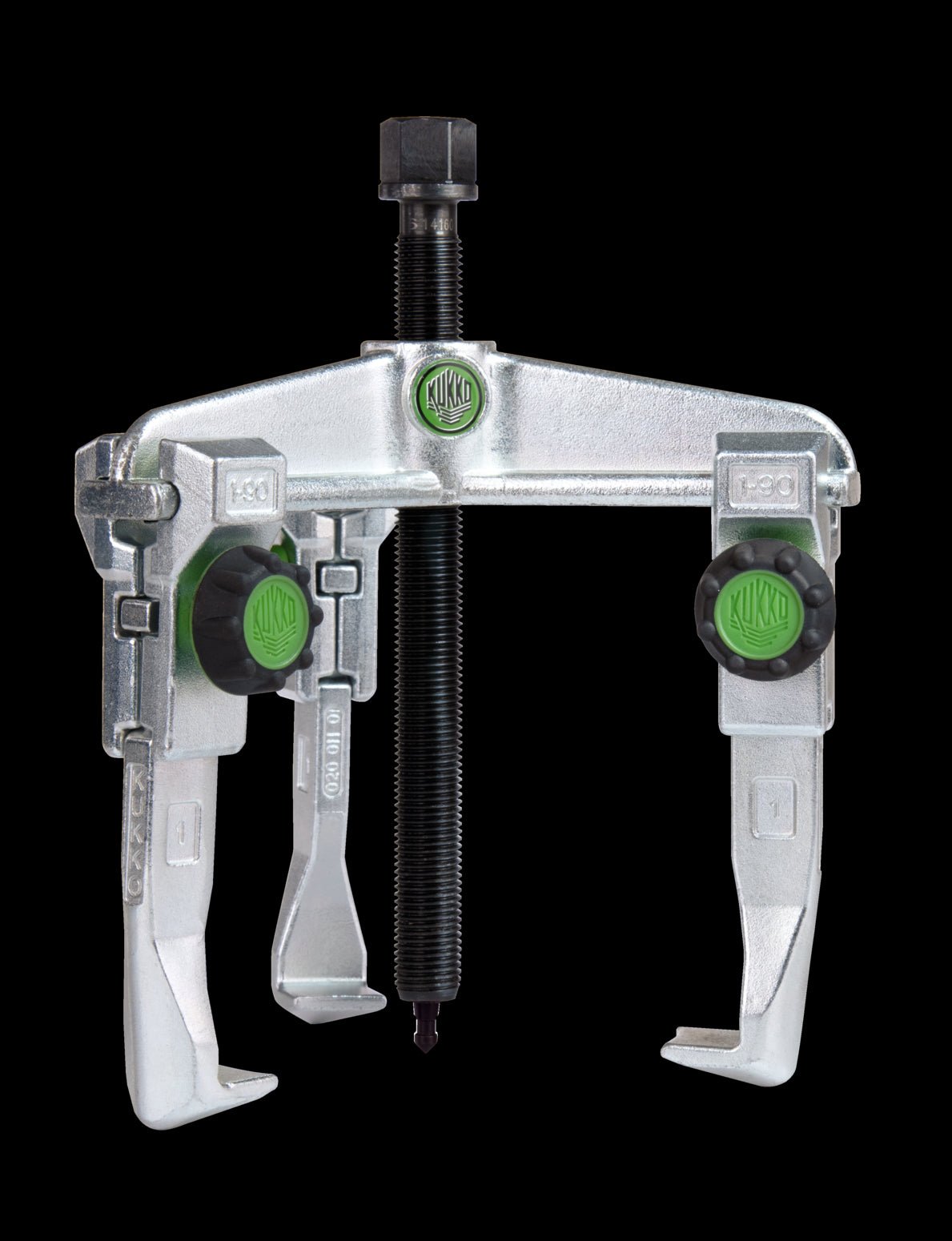 Kukko - Extractor exterior de 3 patas con regulación rápida con moletas de goma - Ferrotecnia