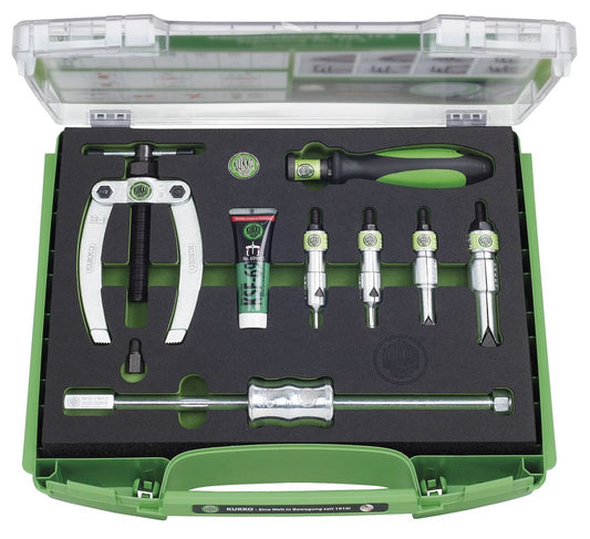 Kukko Juegos para extraer rodamientos interiores con puente y martillo deslizante - Ferrotecnia