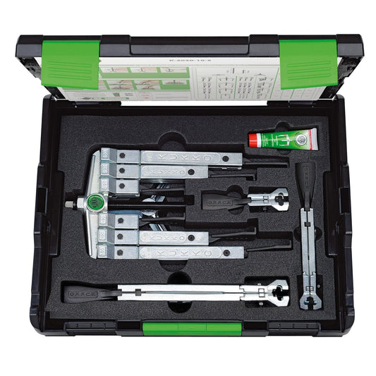 Kukko K-2030-10-S - 2 and 3-leg bearing puller set for narrow spaces (120x100-200-250 mm)