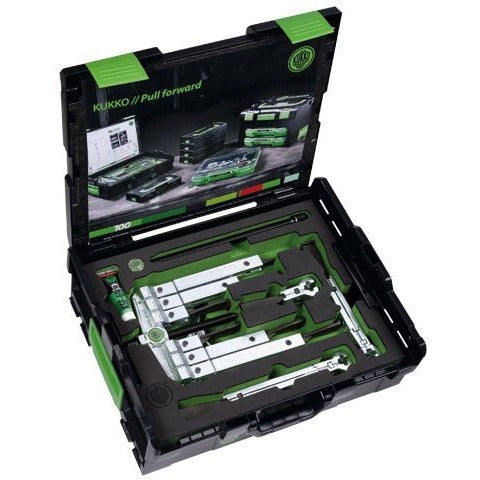 Kukko K-2030-10-S-T - Juego extractores dos y tres patas con ganchos extrafinos