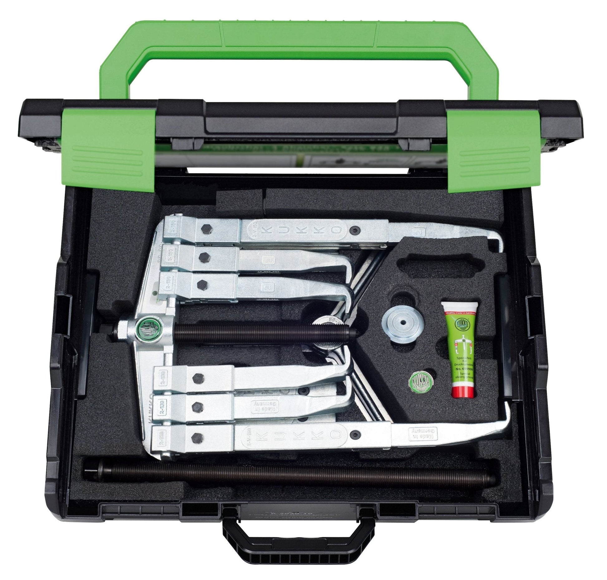 Kukko K - 2030 - 20 - Juego de extractores de rodamientos universales de 2 y 3 patas (200 x 150 - 600 mm) - Ferrotecnia