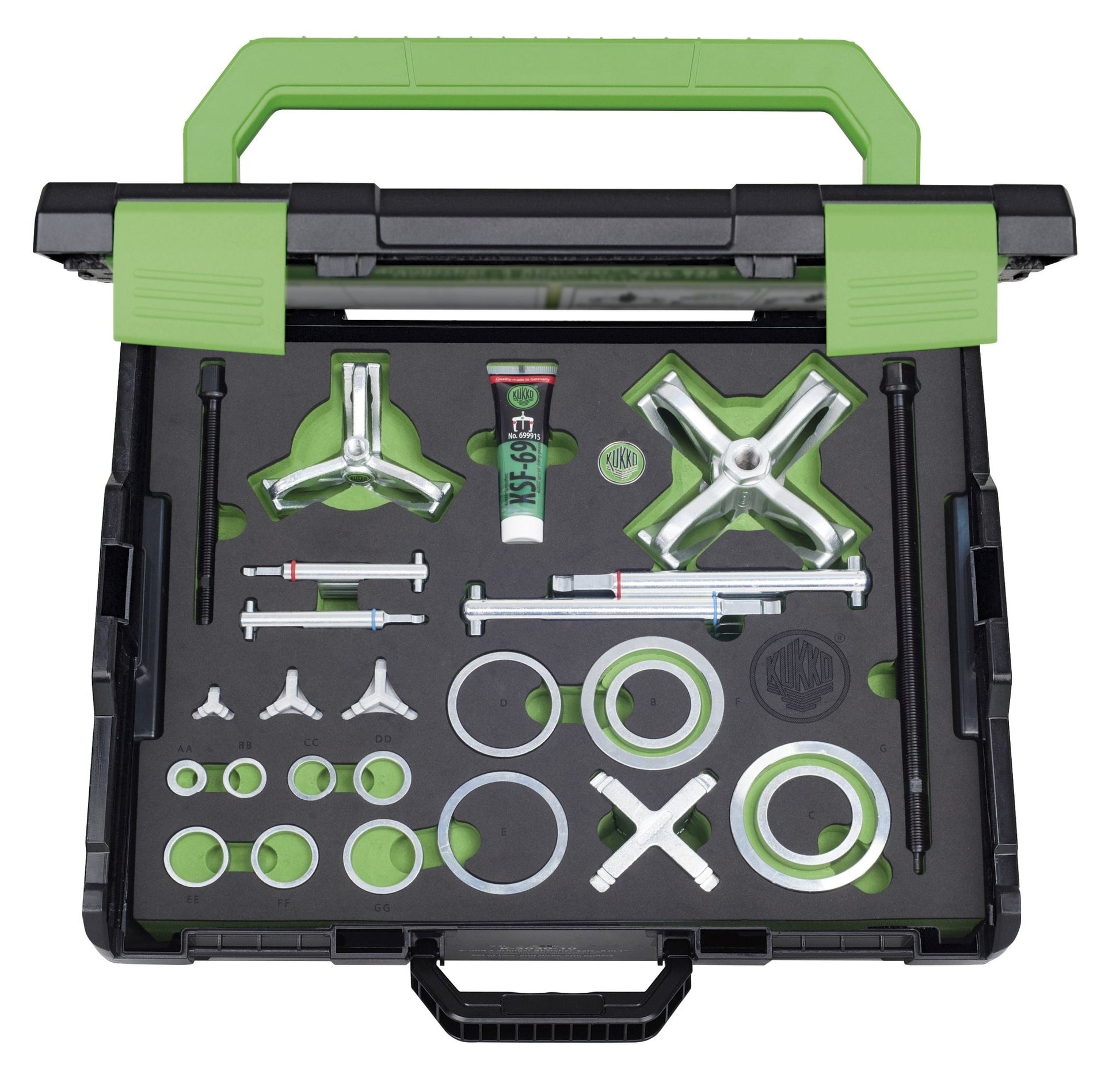 Kukko K - 70 - C - Juego de extractores de rodamientos de bolas PULLPO - Ferrotecnia