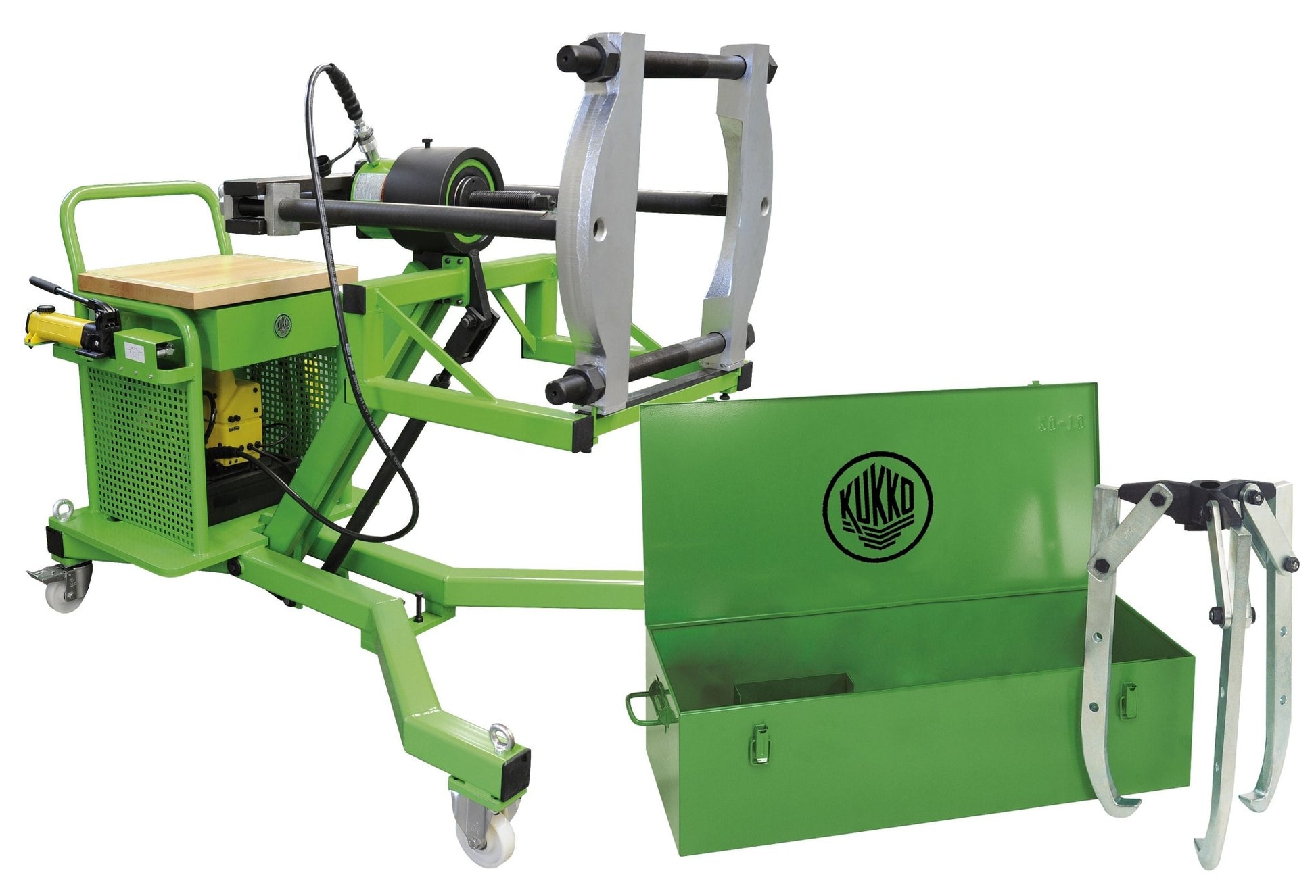 Kukko Separador + Extractor de rodamientos hidráulico móvil “GOLIATH” - Ferrotecnia