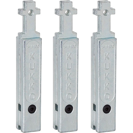 Kukko Set of 3 extensions for bearing puller legs