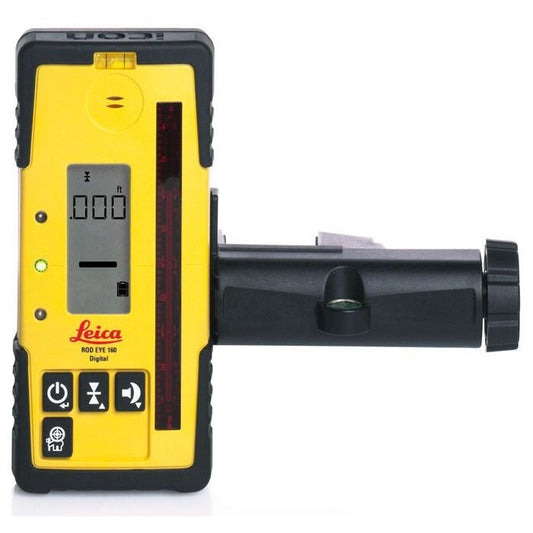 Leica Geosystems 789924 - Rod Eye 160 Digital Receiver for Rugby Rotary Laser Levels