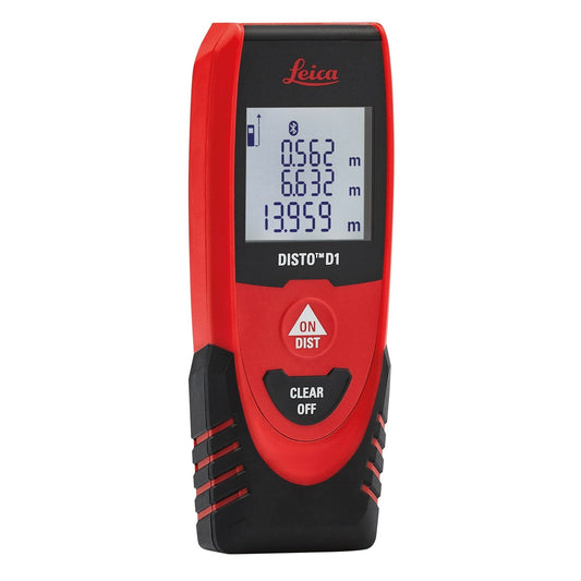 Leica Geosystems 843418 - Disto D1 Laser Measure (Range 40 m; Accuracy ± 2.0 mm)