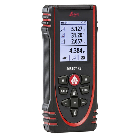 Leica Geosystems 850833 - Disto X3-1 Laser Measure (Range 0.05 to 150 m; Accuracy ± 1.0 mm)