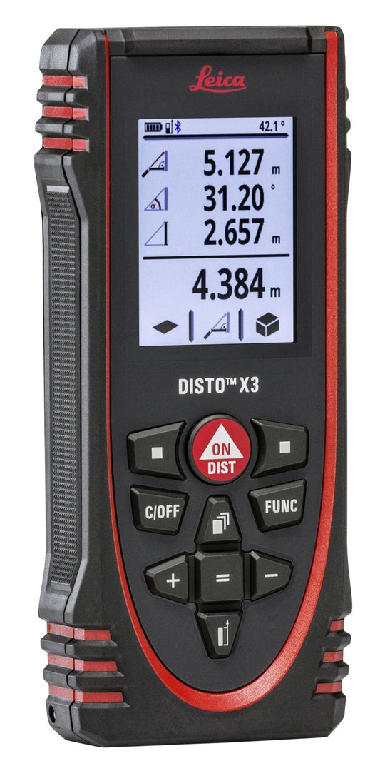 Leica Geosystems 850833 - Medidor Láser Disto X3 - 1 (Alcance 0,05 a 150 m; Precisión ± 1,0 mm) - Ferrotecnia