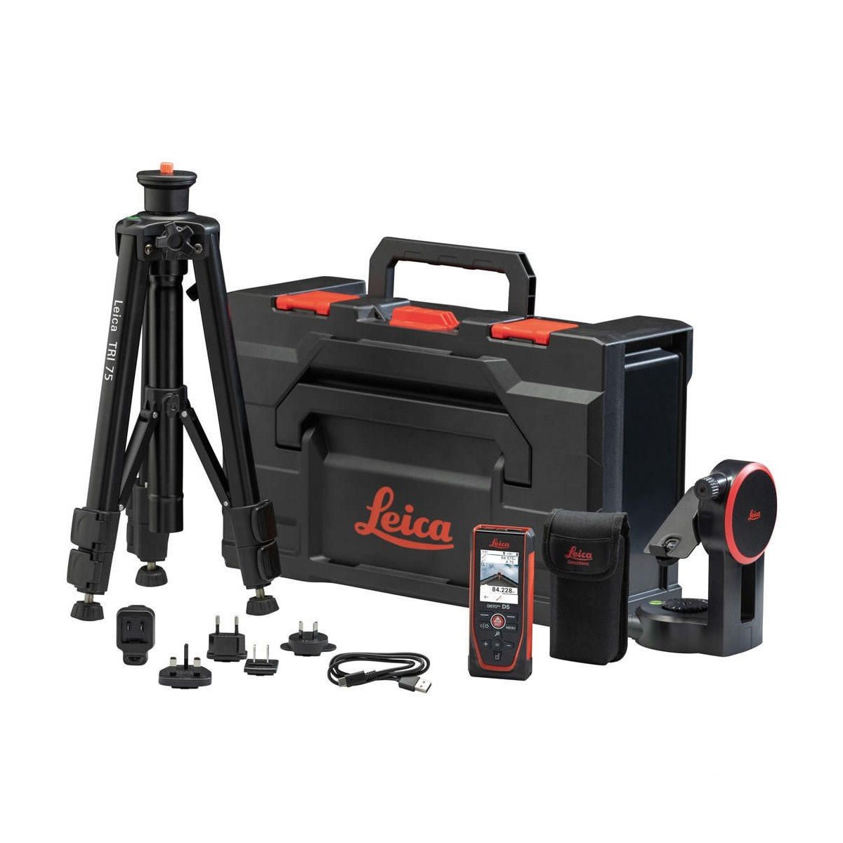 Leica Geosystems 950879 - Pack Disto D5 + Adaptador + Trípode - Ferrotecnia