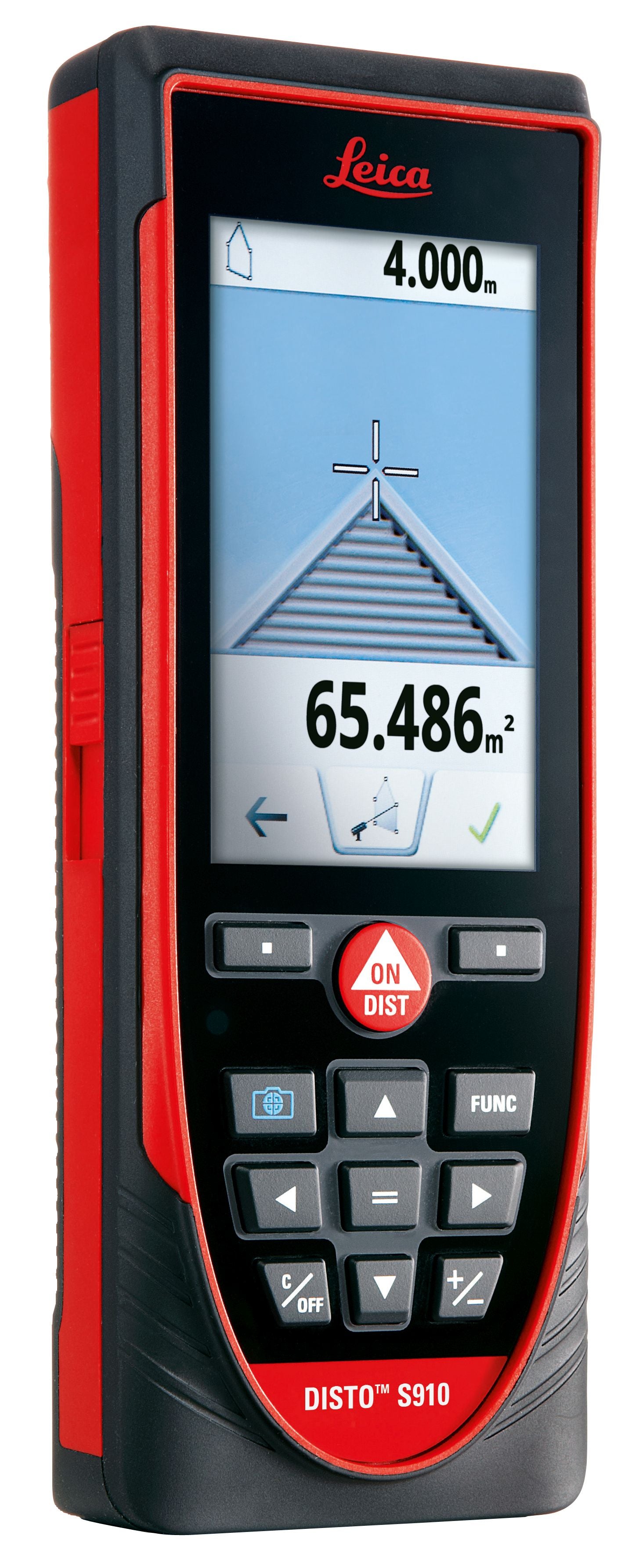 Leica Geosystems 805080 - Medidor láser Disto S910 touch (Alcance 300 m; Precisión ± 1.0 mm)