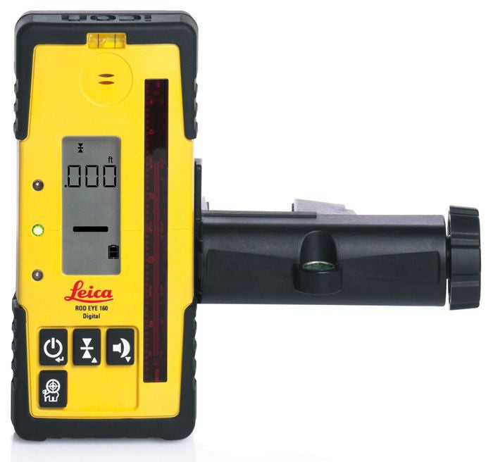 Leica Geosystems 789924 - Receptor Rod Eye 160 Digital para niveles láser rotativos Rugby