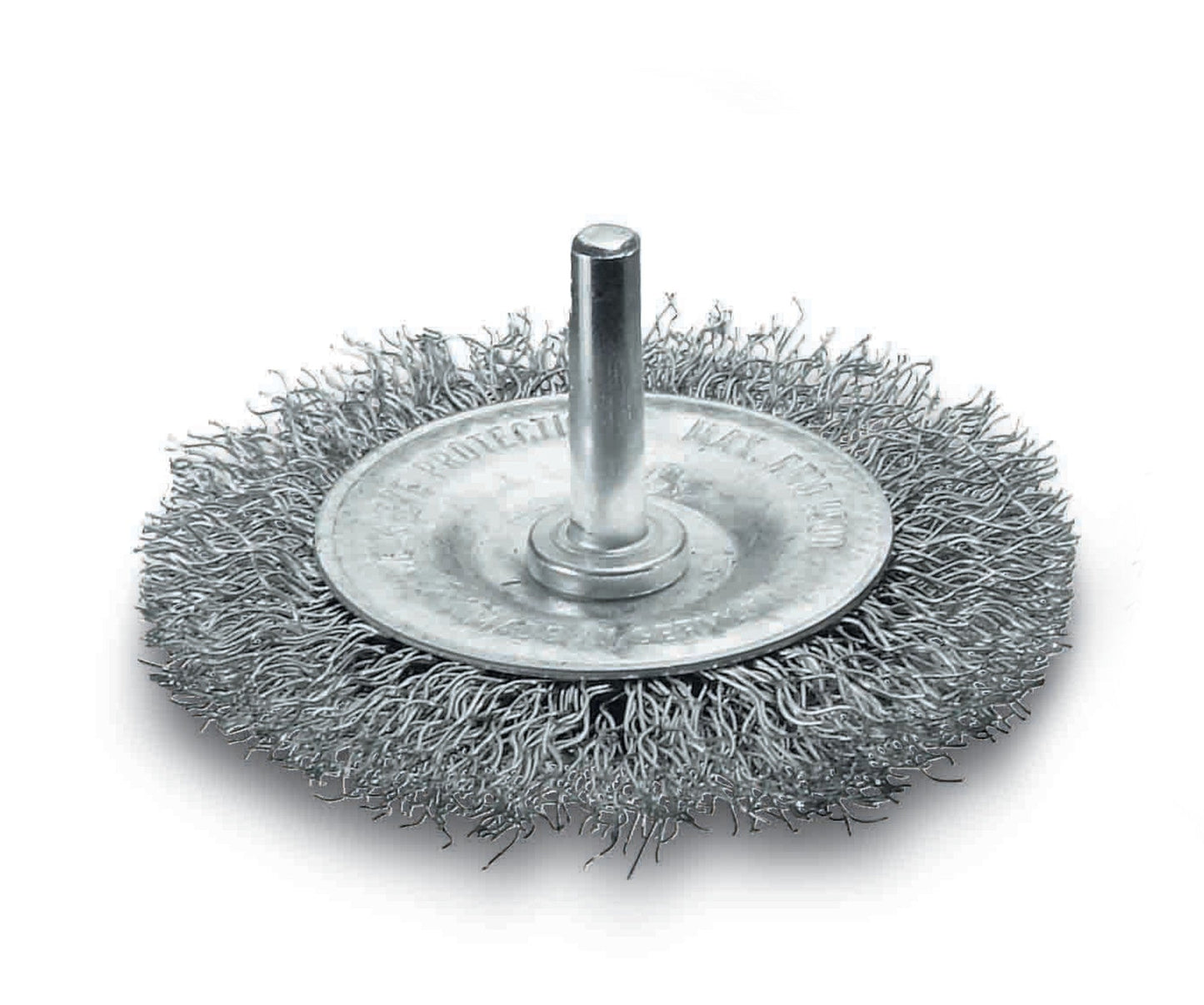 Lessmann 410154 - Cepillo circular con espiga alambre inox. ondulado 410154 - Ferrotecnia