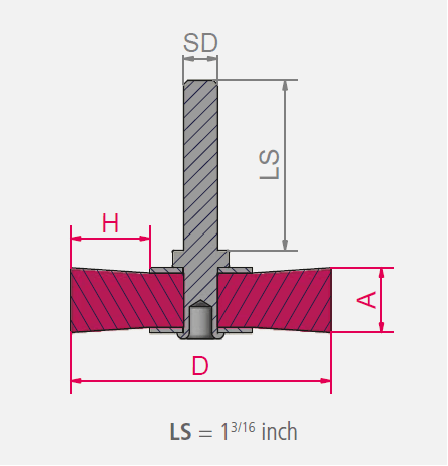 LessMann 415163 - Cepillo circular con espiga LessMann 50 mm. alambre de acero ondulado STA 0,30 - Ferrotecnia