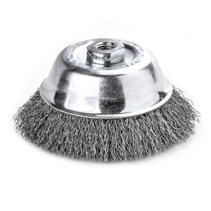 Lessmann 427177 - Cepillo taza alambre acero ondulado 427177 - Ferrotecnia