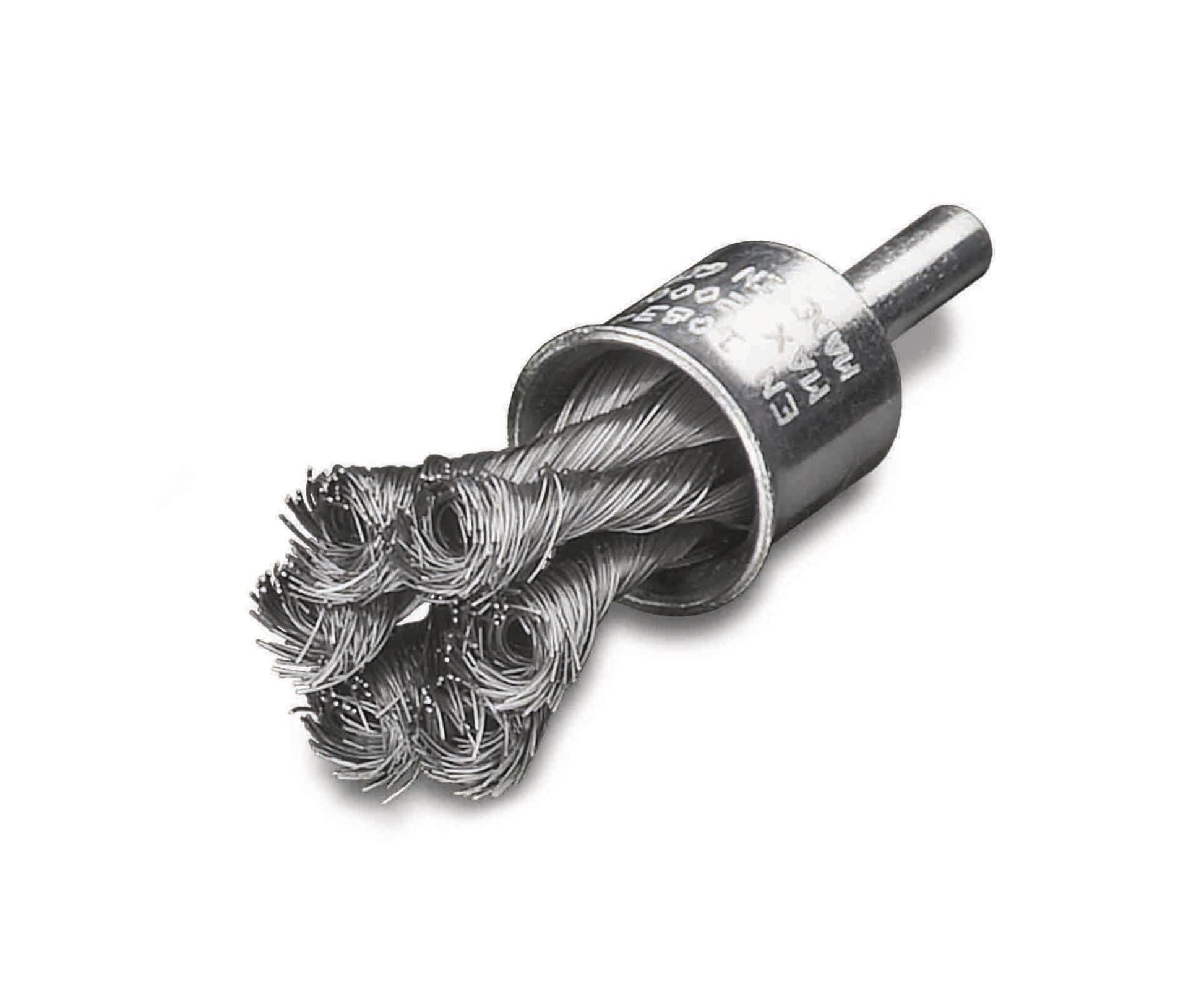 LessMann 453298 - Brocha con espiga LessMann 19x28x72 mm. alambre de acero trenzado STH 0,50 - Ferrotecnia