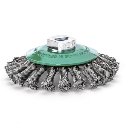 Lessmann 472757 - Cepillo cónico alambre inox. trenzado 472757 - Ferrotecnia