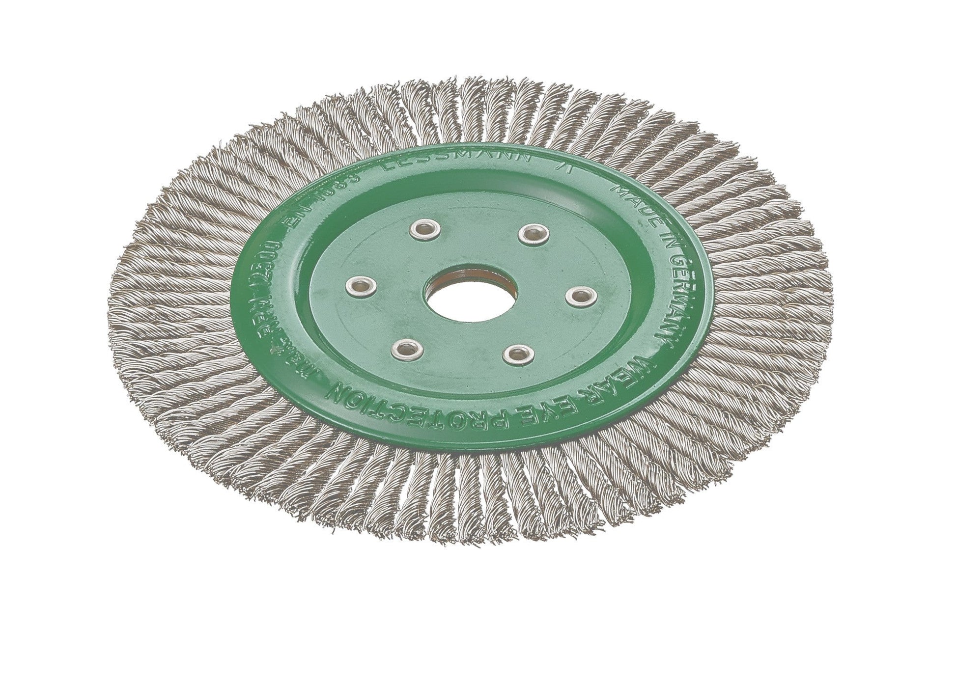 Lessmann 47580148 - Cepillo circular "Pipeline" alambre inox. trenzado 47580148 - Ferrotecnia