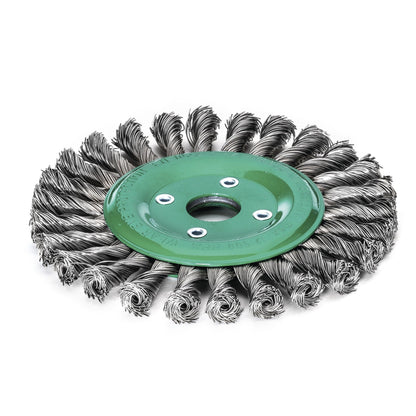 Lessmann 475811 - Cepillo circular alambre inox. trenzado 475811 - Ferrotecnia