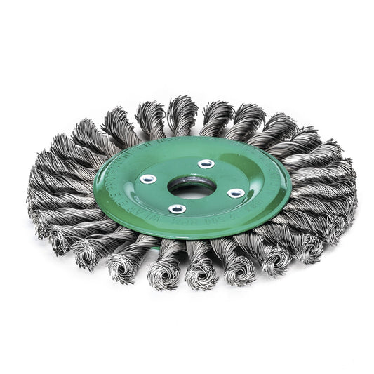 Lessmann 475811 - Cepillo circular alambre inox. trenzado 475811 - Ferrotecnia
