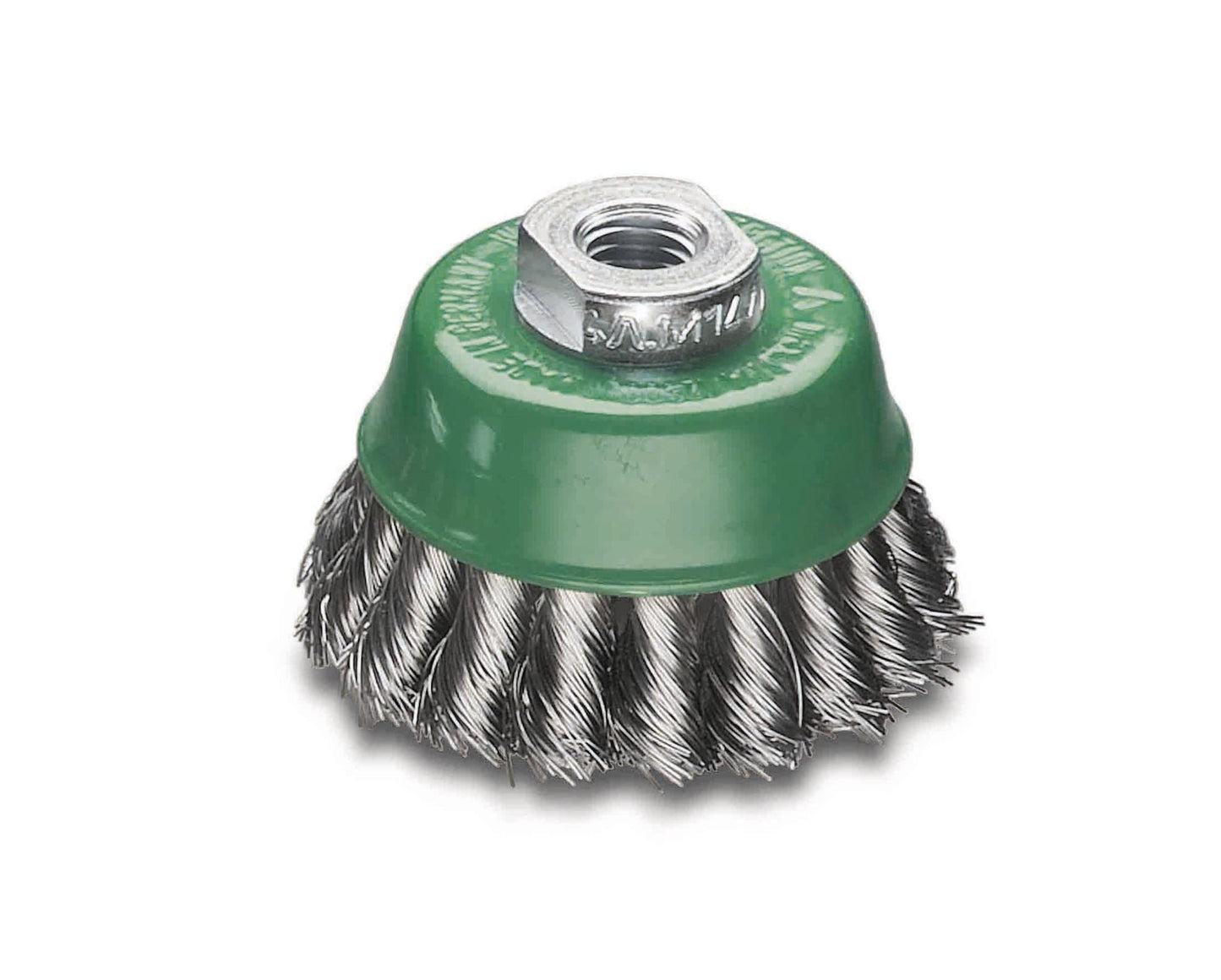 Lessmann 482817 - Cepillo taza alambre inox. trenzado altas revoluciones 482817 - Ferrotecnia