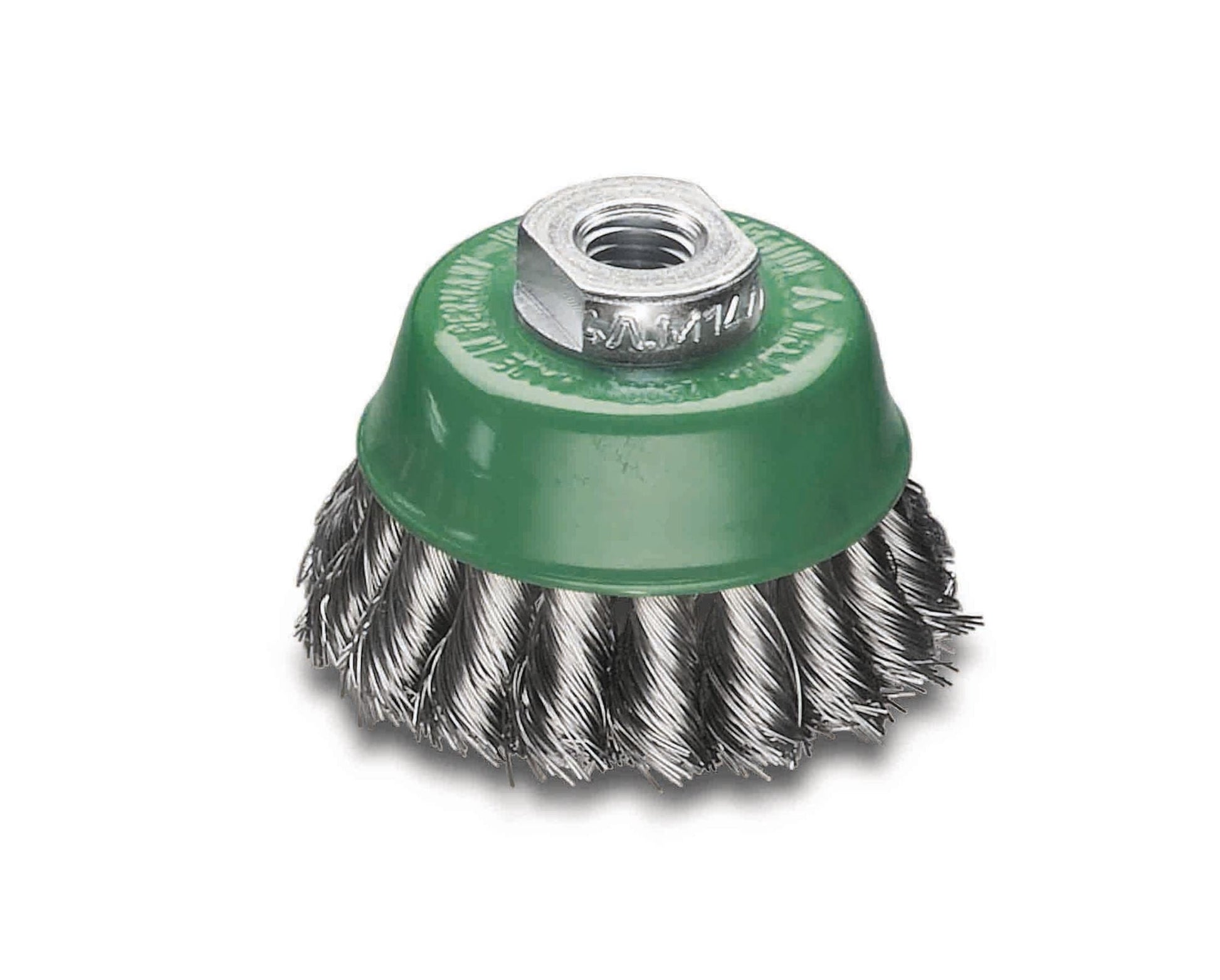 Lessmann 482817 - Cepillo taza alambre inox. trenzado altas revoluciones 482817 - Ferrotecnia