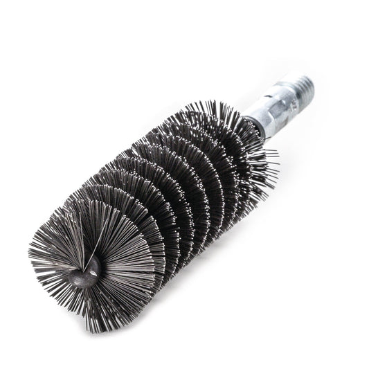 Lessmann 506194 - Cepillo limpiatubos alambre acero con casquillo roscado 506194 - Ferrotecnia