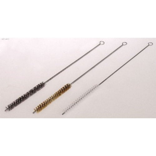 LessMann 542741 - Cylinder brushes IBZ 300 x 100 mm diameter 3 mm brass wire MES crimped 0.06 mm core wire galvanized 1.0 mm