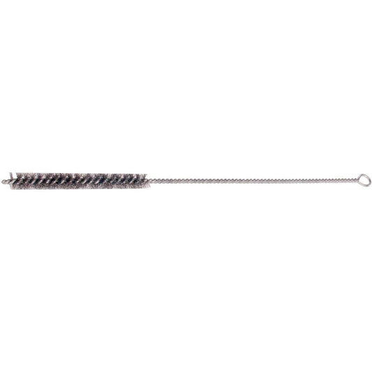 LessMann 559803 - Cylinder brushes IBZ 350 x 100 mm dia   8 x  15 mm flattened steel wire STA crimped 0,20 mm core wire galvanized 2,0 mm