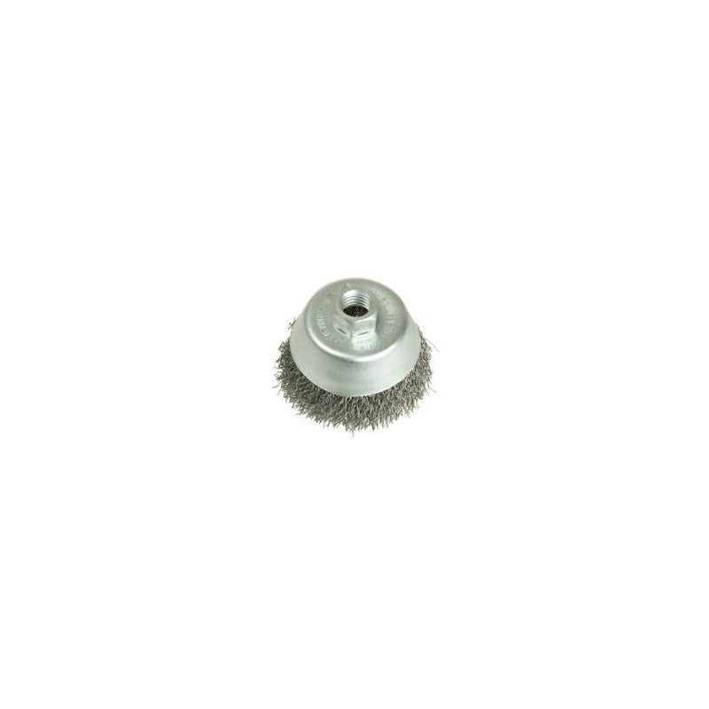 LessMann 426767 - LessMann cup brush 100 mm./M14x2.0 mm. STM 0.30 corrugated brass steel wire