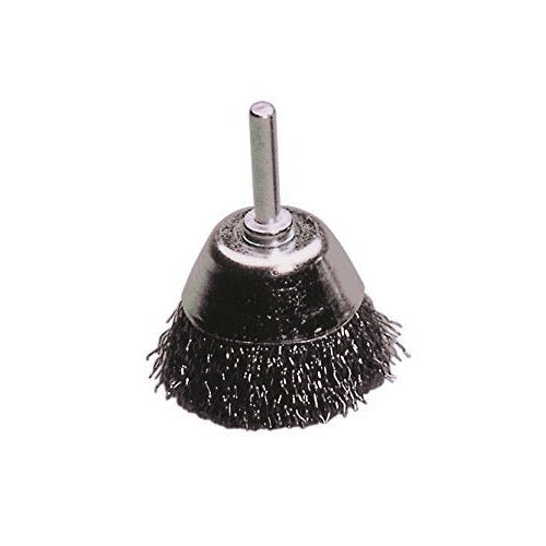 LessMann 430135 - LessMann DIY cup brush with spike 75 mm. ROF 0.30 crimped stainless steel wire