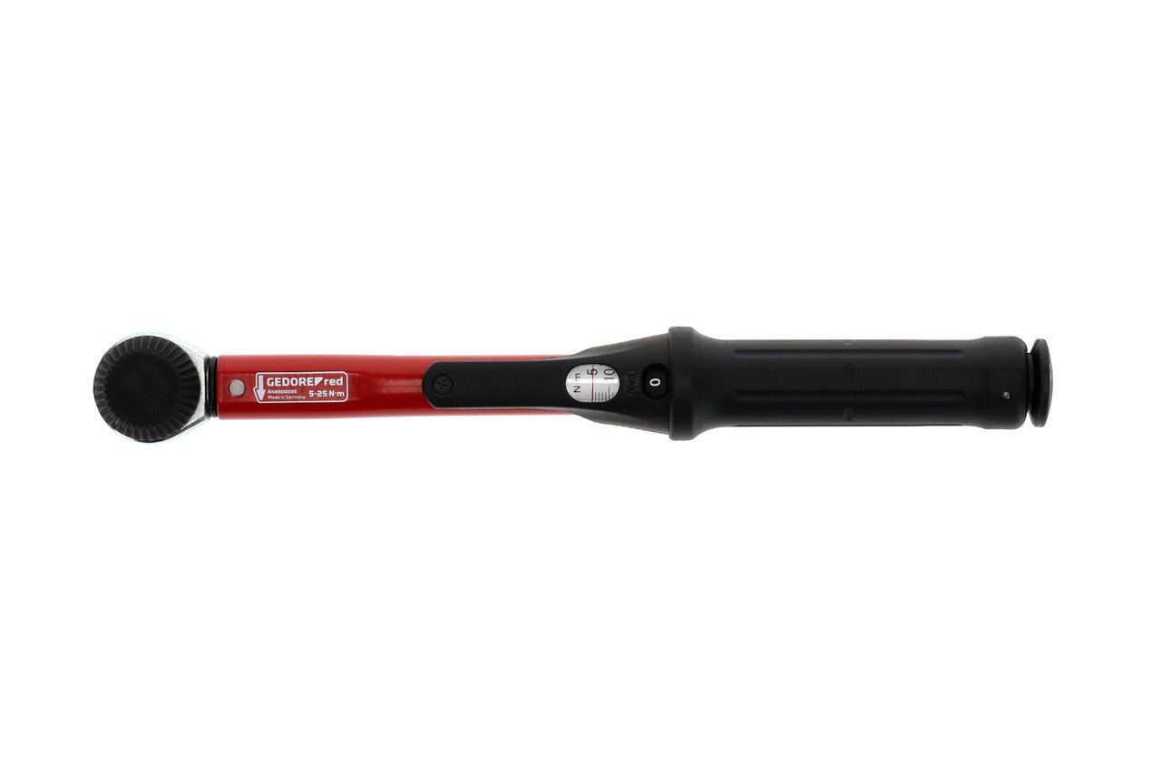 Llave dinamométrica de 1/4" 5-25 N.m. - Ferrotecnia