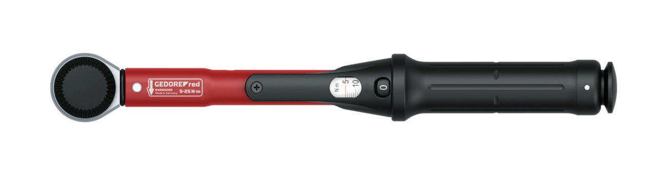 Llave dinamométrica de 1/4" 5-25 N.m. - Ferrotecnia