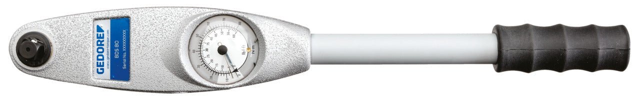 Llave dinamométrica de dial ADS 40 · 3/8" · 8-40 Nm - Ferrotecnia