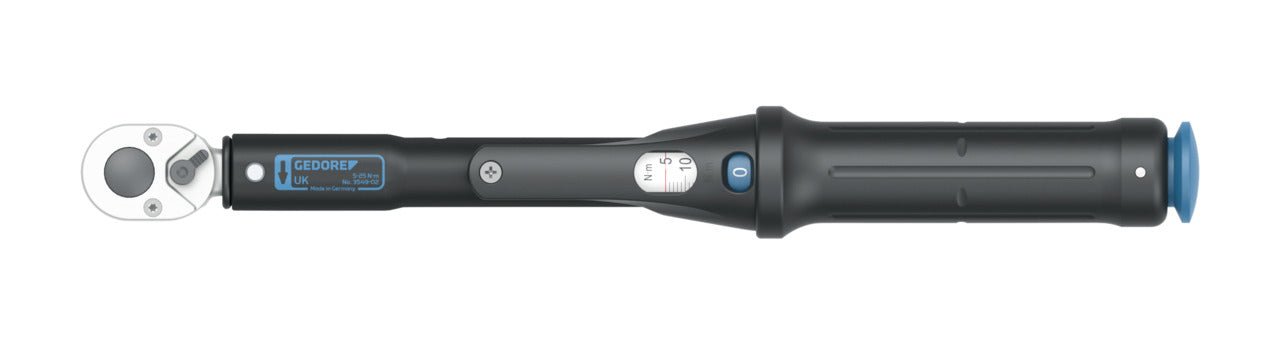 Llave dinamométrica Torcoflex UK · 1/4" · 5-25 Nm - Ferrotecnia