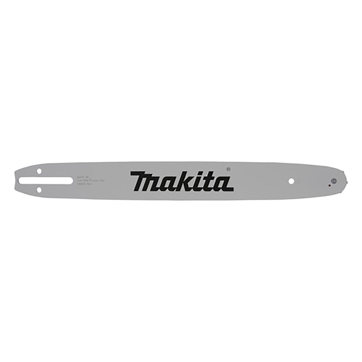 Makita 191G34-7 - Riel de sierra (40 cm, 91PX, 1,3 mm, 3/8 pulgadas, con estrella de desviación, para cadena de sierra 91PX 56 TG)